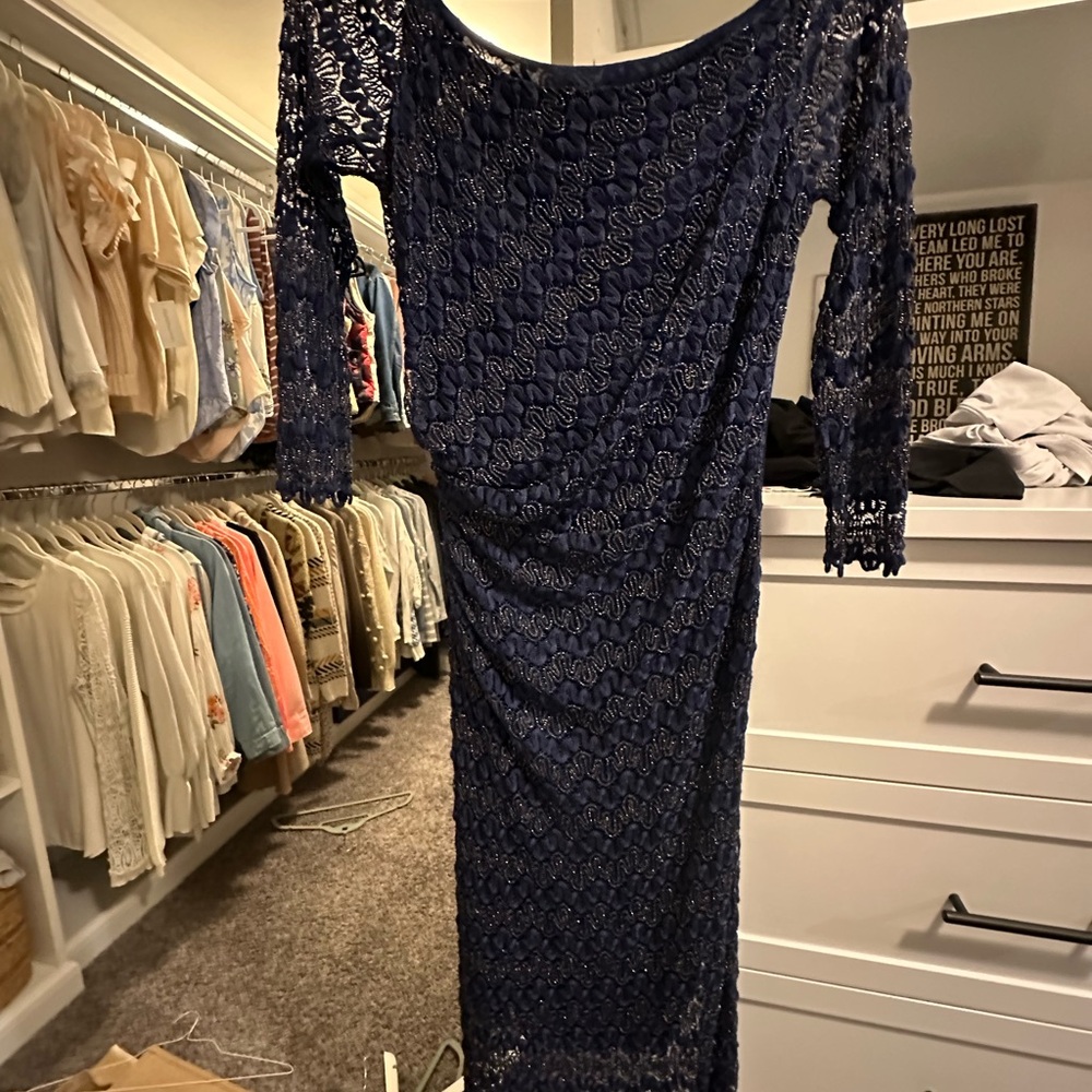 David Meister Illusion Dress